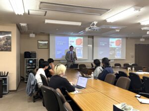 国際経営学科の日本橋老舗研究（ケーススタディ）